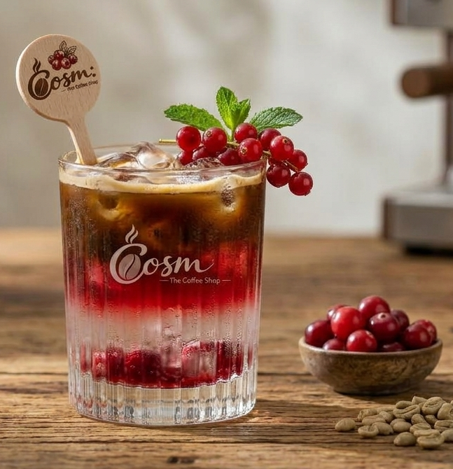 Cranberry Espresso Tonic