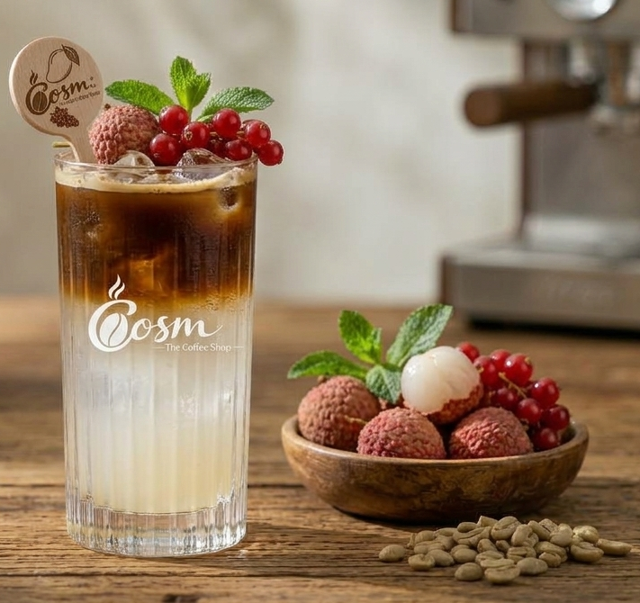 Lychee Espresso Tonic