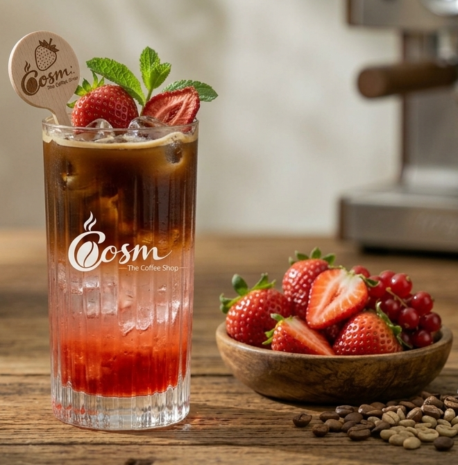 Strawberry Espresso Tonic